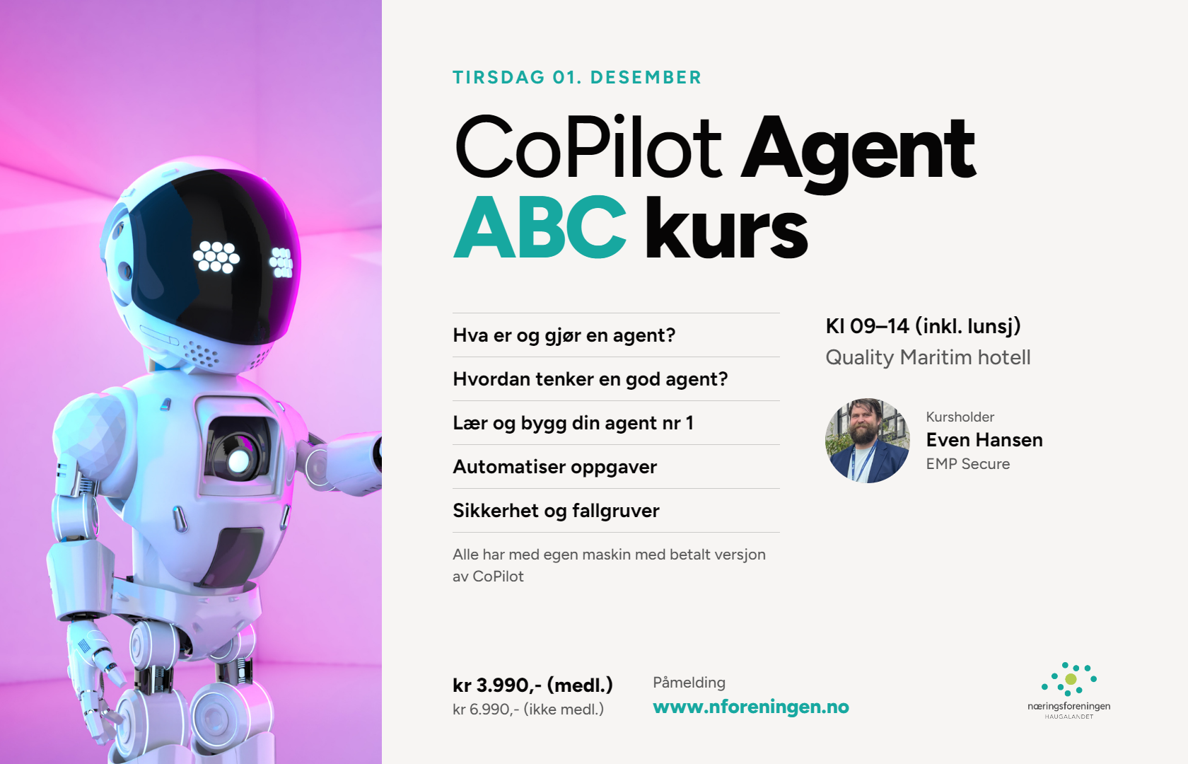 CoPilot AGENT ABC kurs